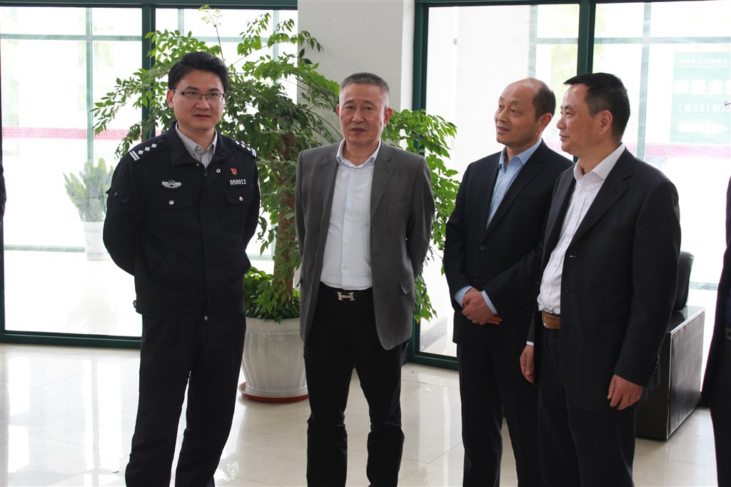 1常州市公安局黨委委員、政治部主任汪勤永親臨現場指導工作.JPG